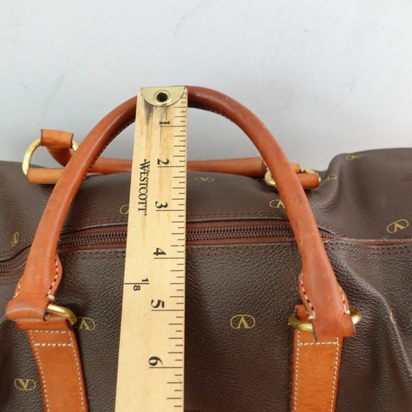 Valentino Garavani VTG Les Sac Weekender Bag Large Logo Monogram Travel ITALY - Picture 8 of 16